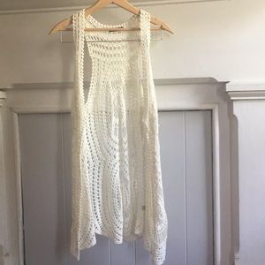 Dolce Cabo Crocheted Vest